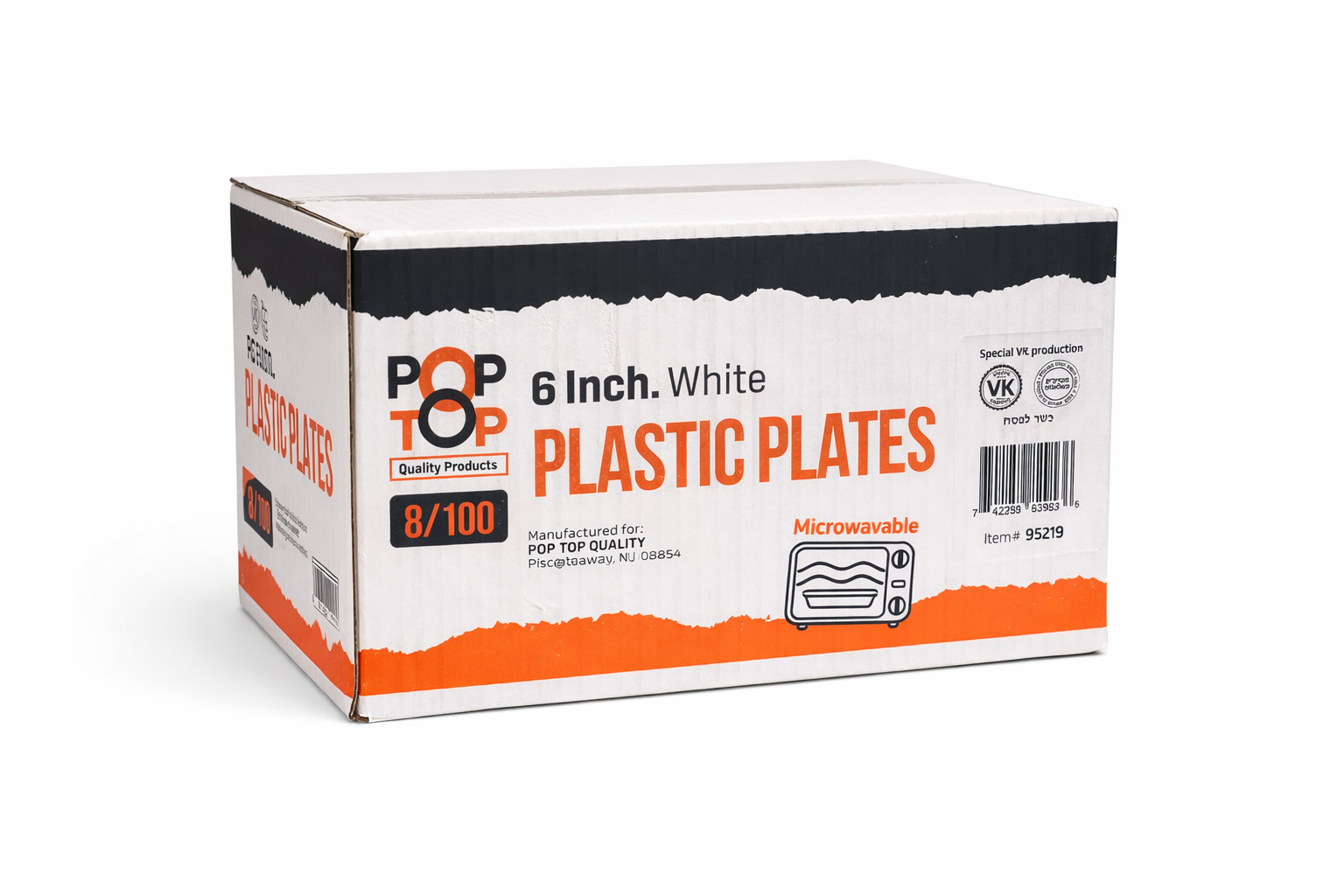 6" Plastic Plate