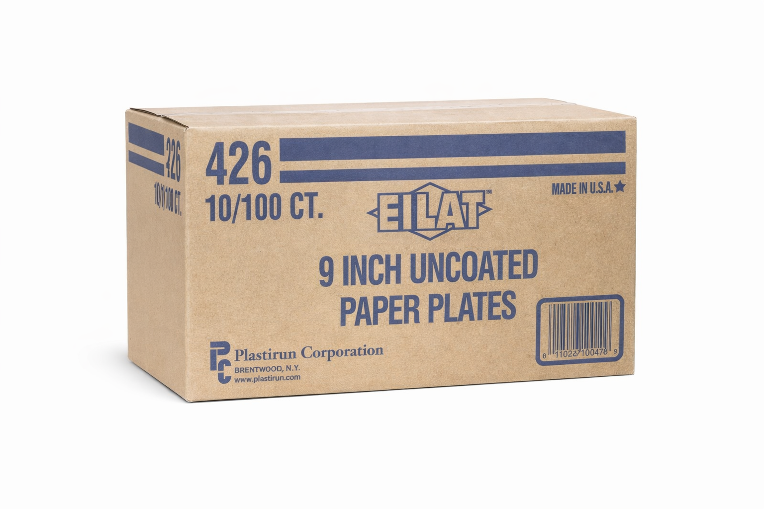 9" Paper Plate 100 Pack